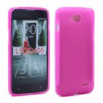 Wholesale LG Optimus L90 TPU Gel Case (Hot Pink)